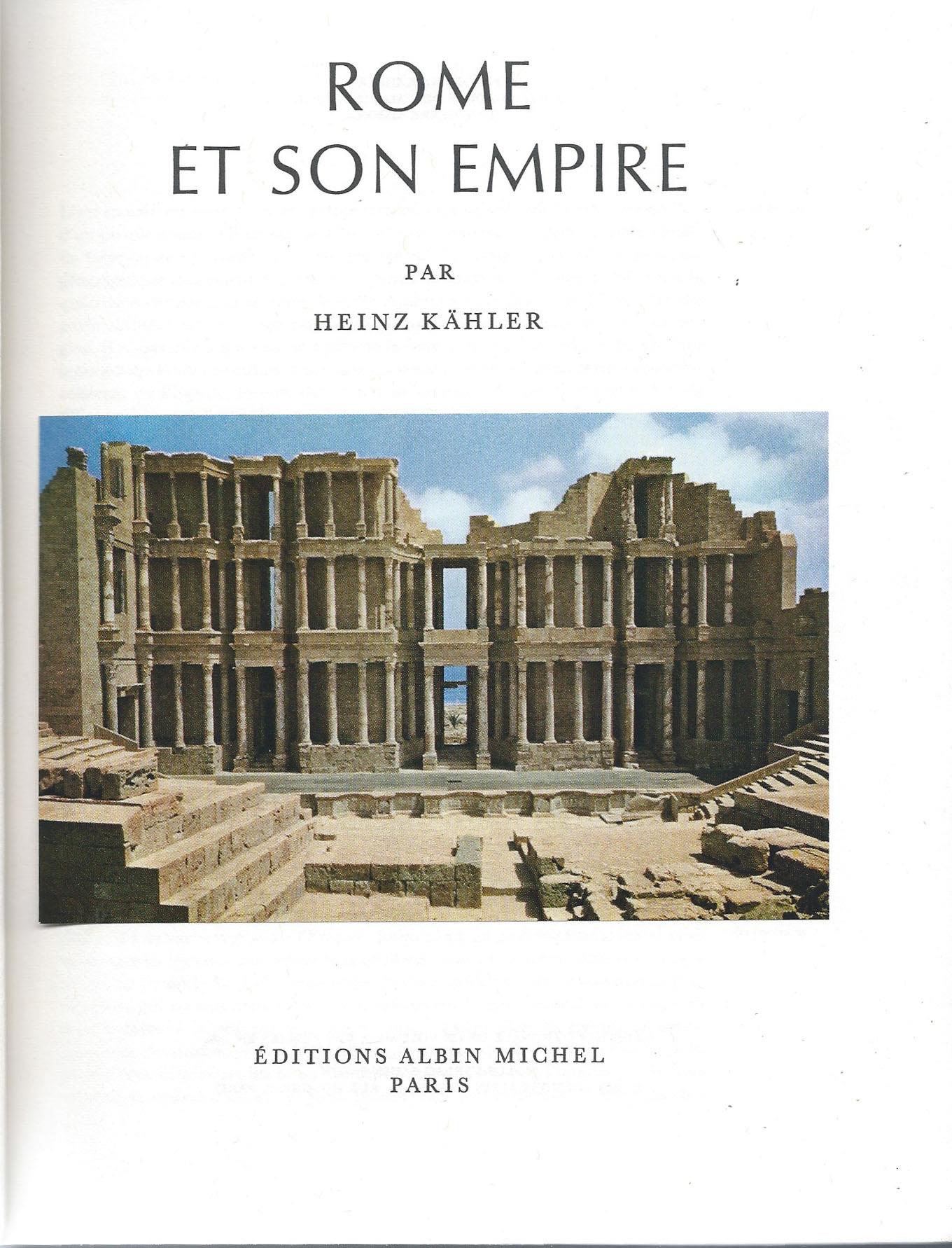 Rome et son empire