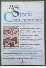 Nuova storia contemporanea. Bimestrale di studi storici e politici sull'età contemporanea. anno III numero 5
