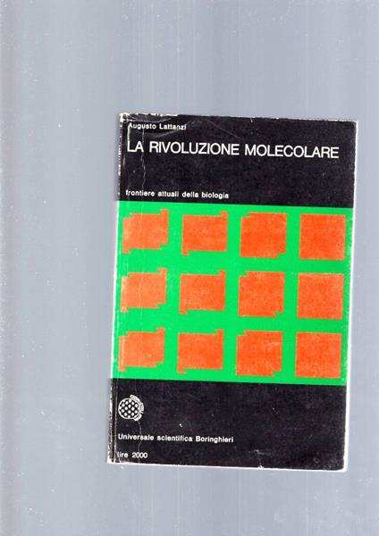 La Rivoluzione Molecolare - Augusto Lattanzi - copertina