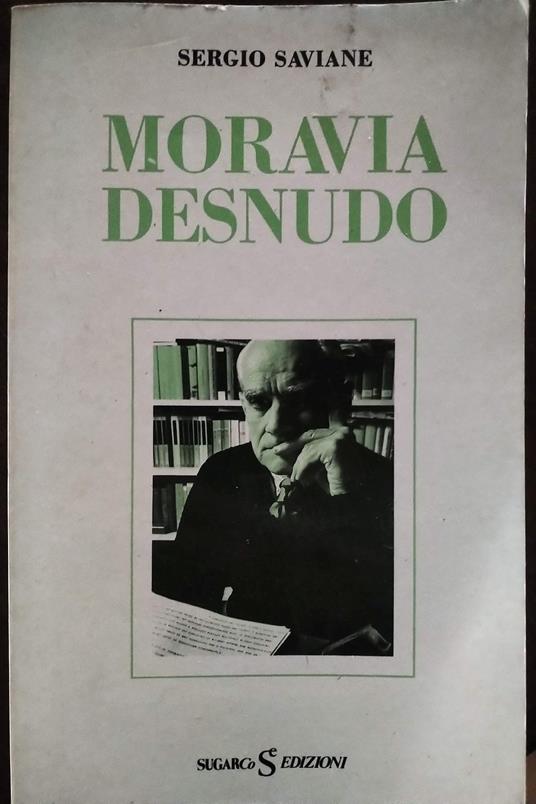Moravia desnudo - Sergio Saviane - copertina