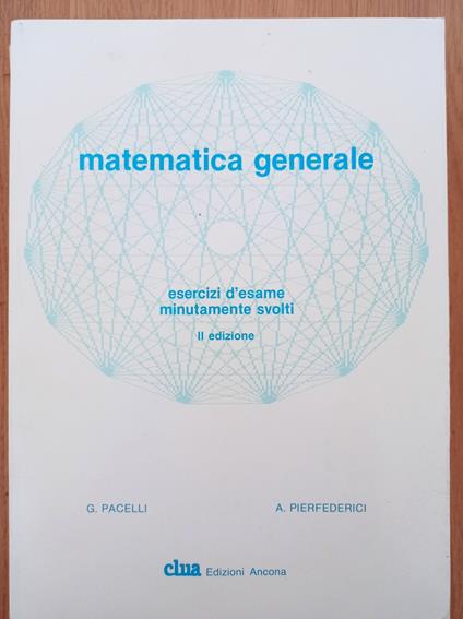 Matematica generale - copertina