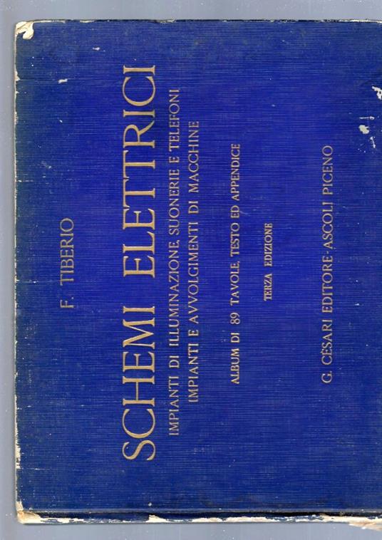 Schemi Elettrici - F. Tiberio - copertina