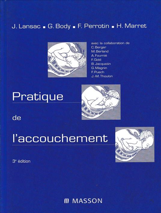 Pratique de l'accouchement - copertina