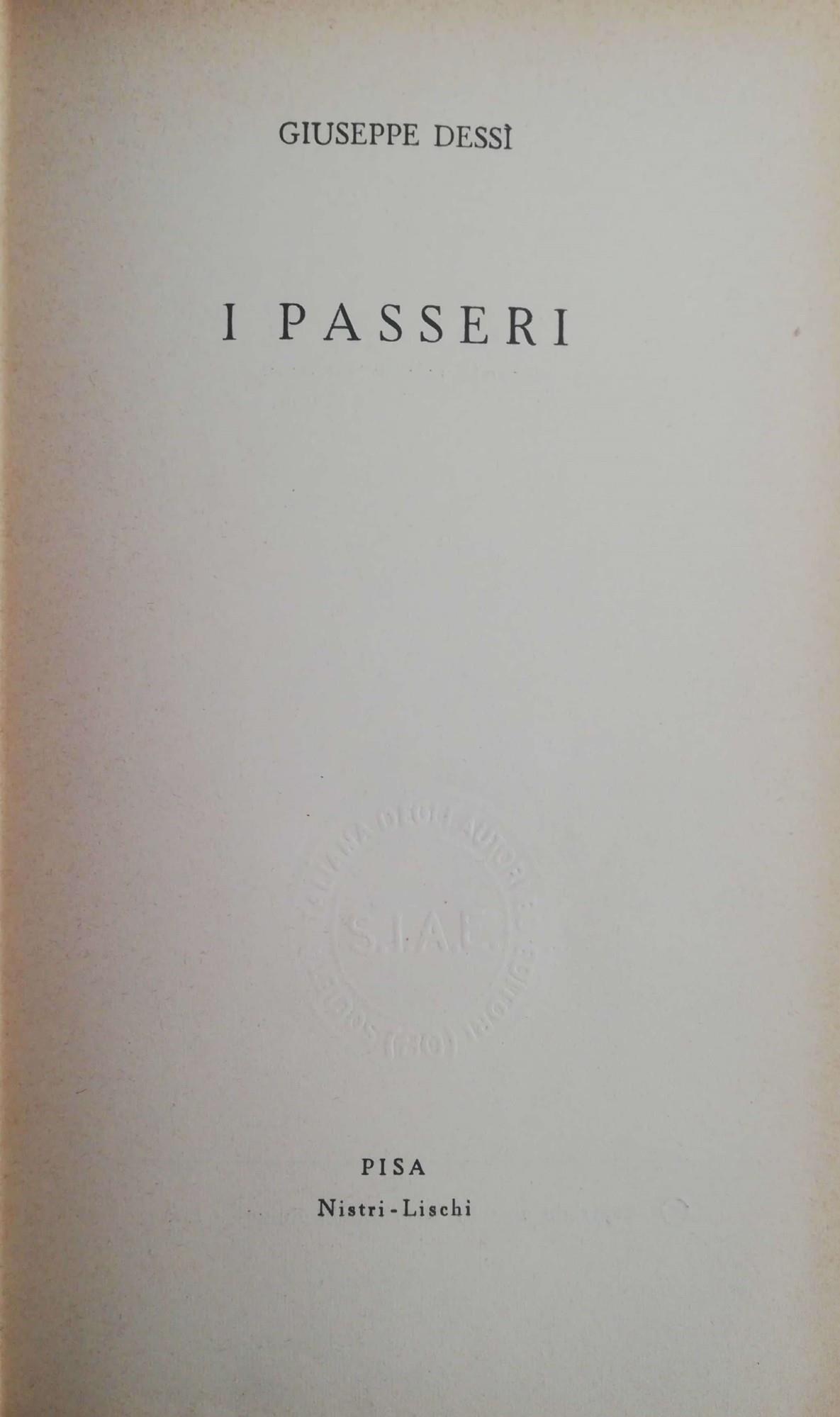 I passeri