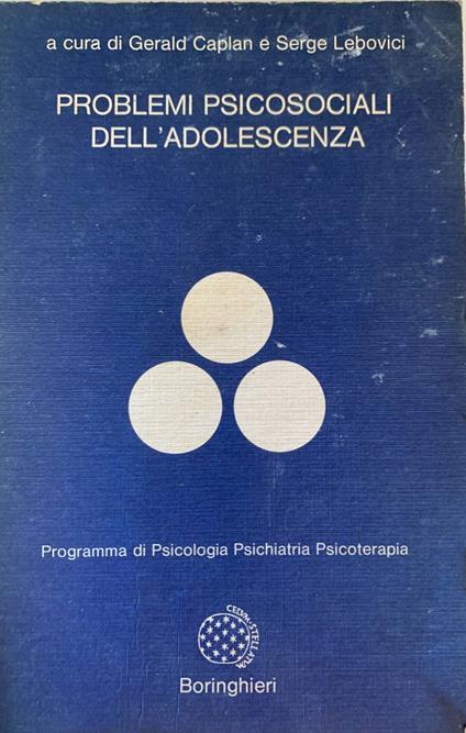Problemi psicosociali dell'adolescenza - copertina