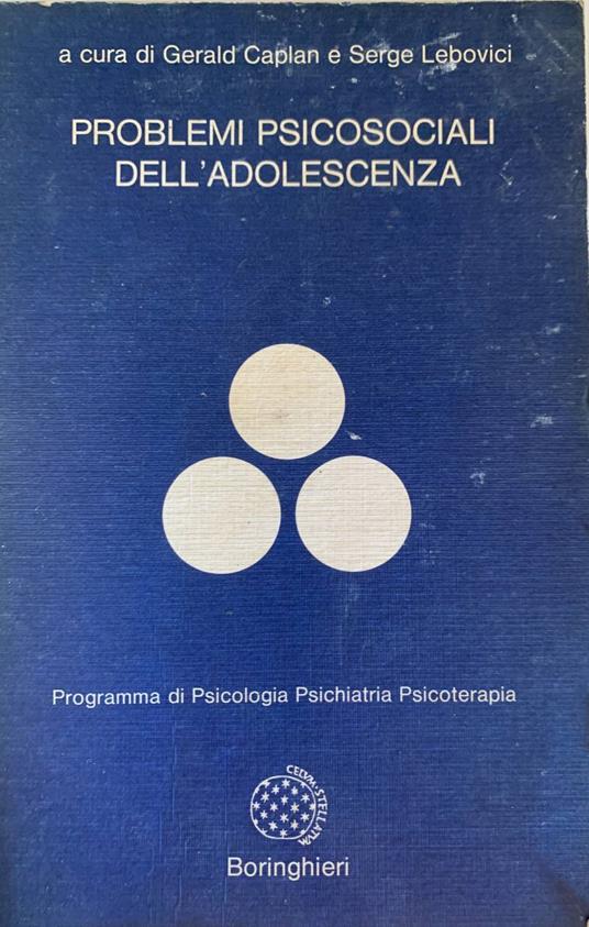 Problemi psicosociali dell'adolescenza - copertina