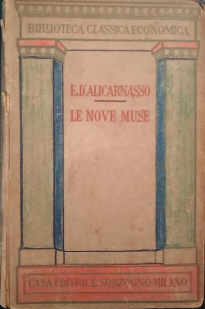 Le nove muse. Istoria delle imprese de greci e de barbari - Erodoto - copertina