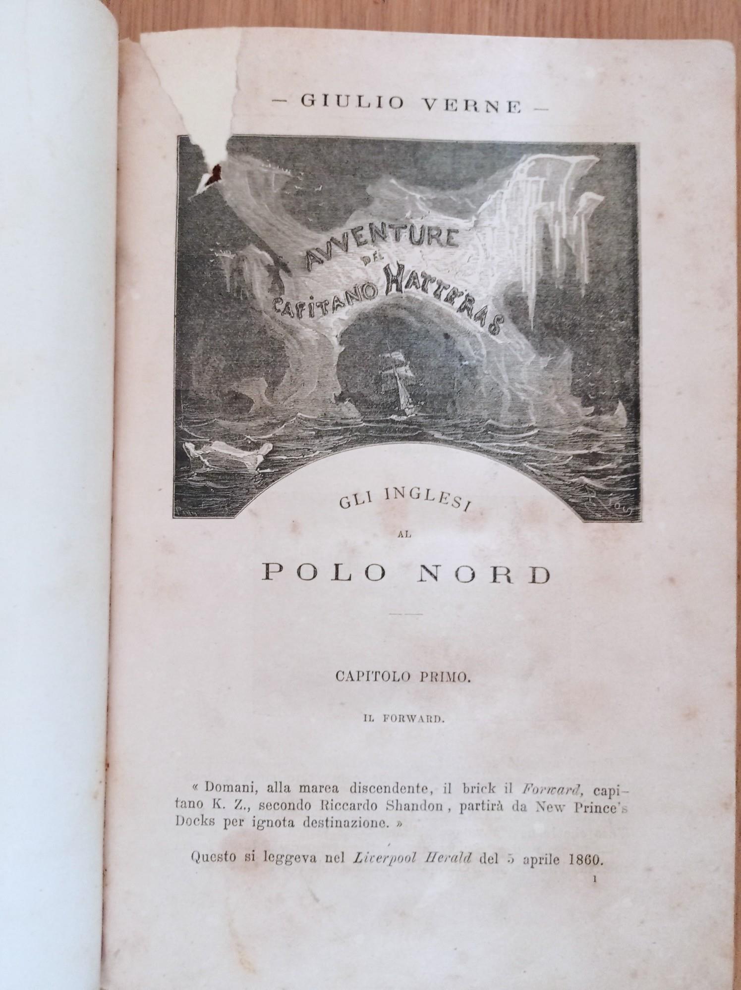 Avventure di Capitano Hatteras. Gli inglesi al Polo Nord
