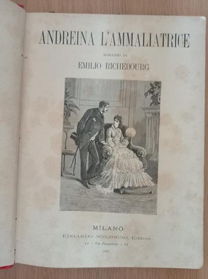 Andreina l'ammaliatrice - copertina