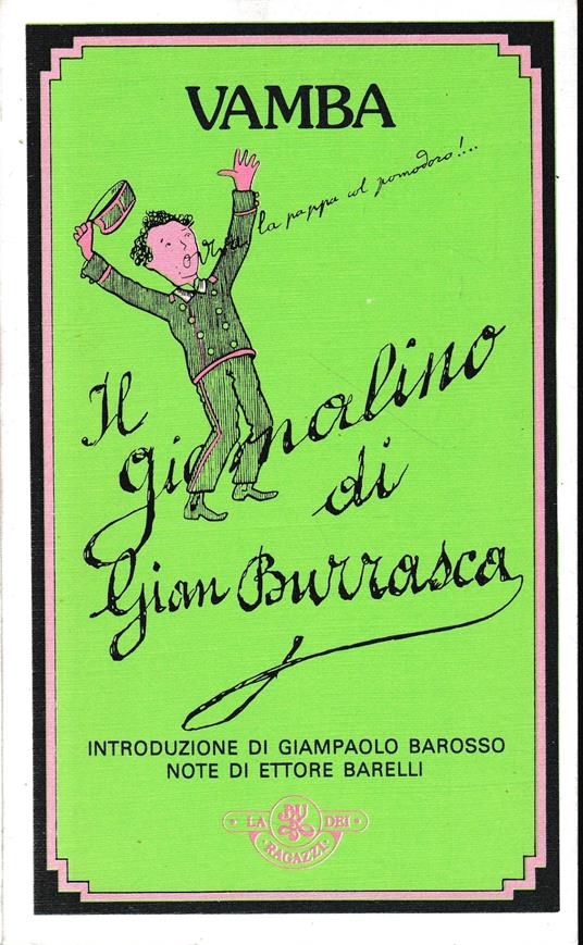 Il giornalino di Gian Burrasca - Vamba - copertina