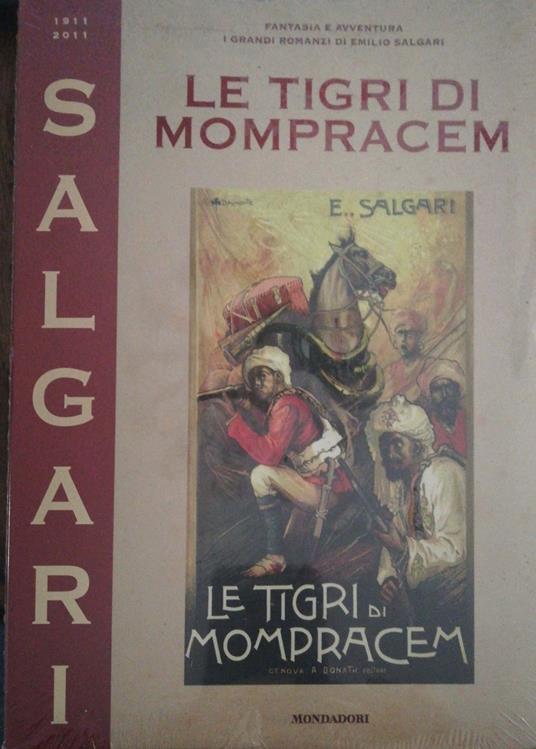 Le tigri di Mompracem - Emilio Salgari - copertina