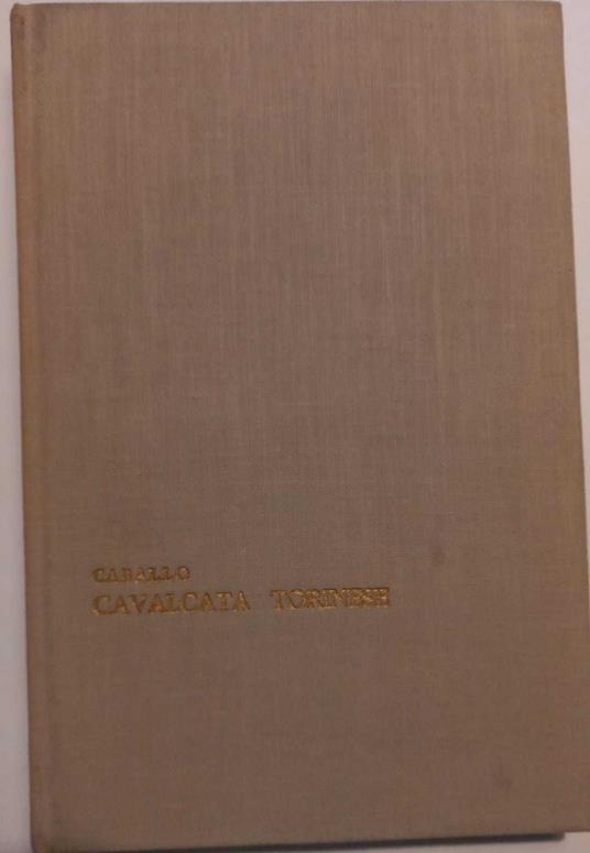 Cavalcata torinese - Ernesto Caballo - copertina