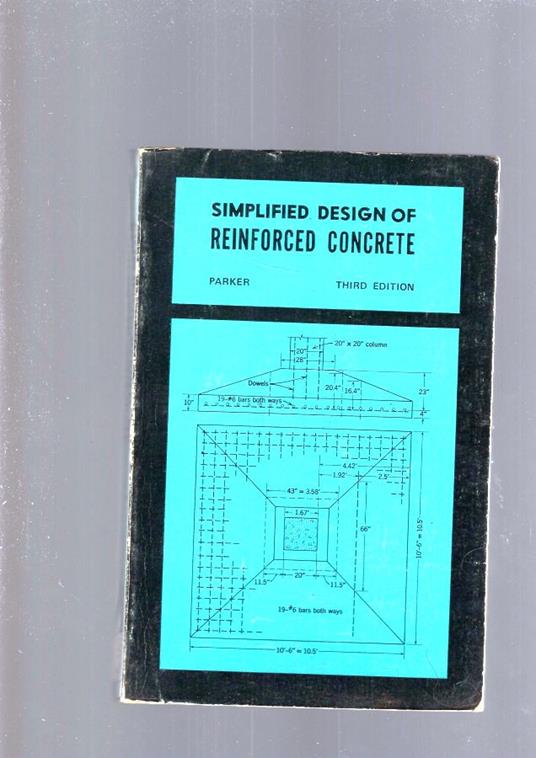 Semplified Design Of Reinforced Concrete - Harry Parker - copertina