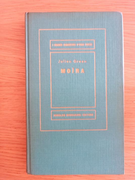 Moira - Julien Green - copertina
