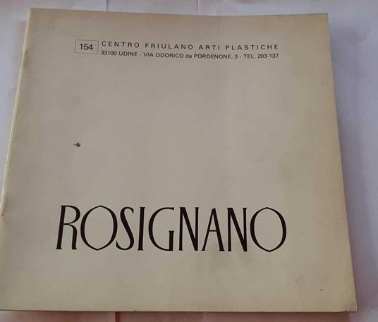 Rosignano - Anonimo - copertina