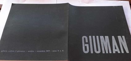 Giuman - Anonimo - copertina