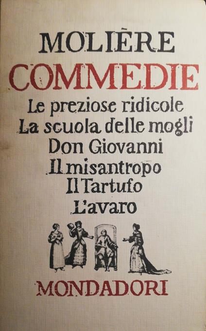 Commedie - Molière - copertina