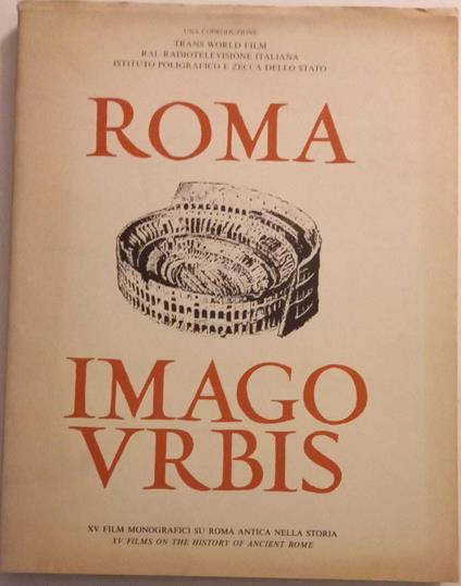 Roma Imago Urbis - copertina