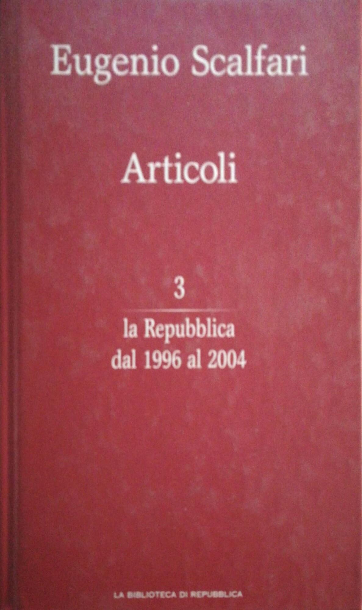 La Repubblica dal 1996 al 2004
