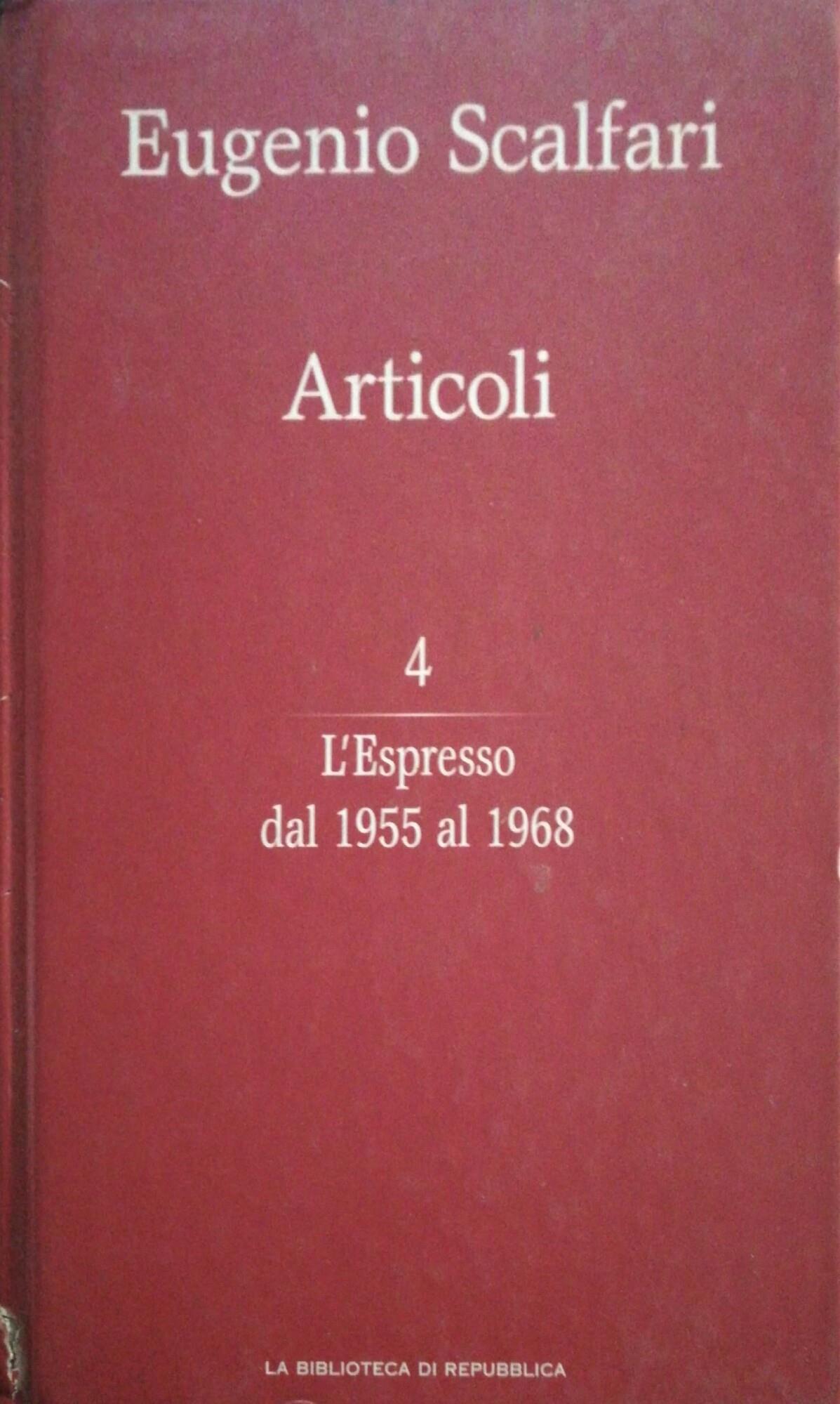 L' Espresso dal 1955 al 1968