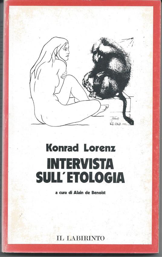 Intervista sull'etologia - Konrad Lorenz - copertina