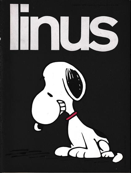 Linus. Febbraio 1970 / anno 6 / n. 59 - Charles M. Schulz - copertina