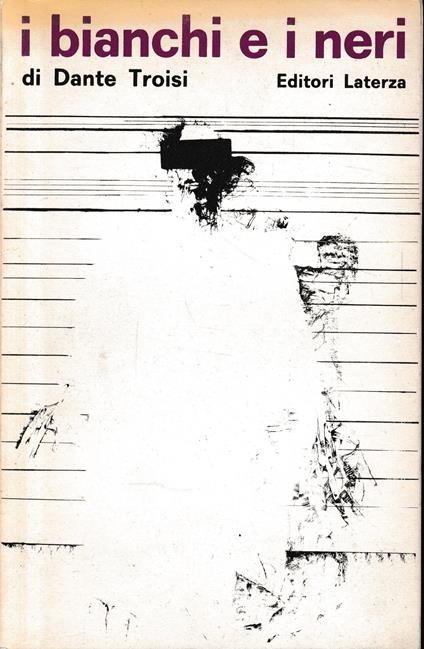 I bianchi e i neri - Dante Troisi - copertina