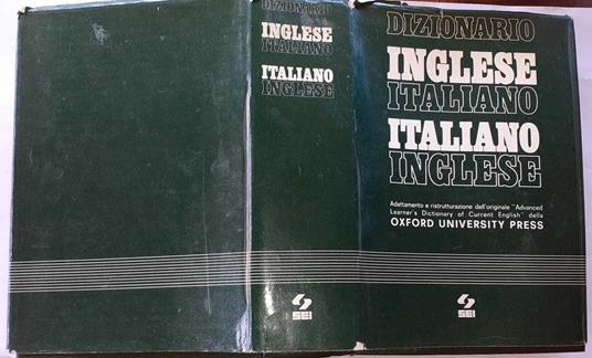 Dizionario inglese -italiano, italiano-inglese - Malcolm Skey - copertina