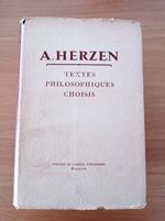 Textes philosophiques choisis