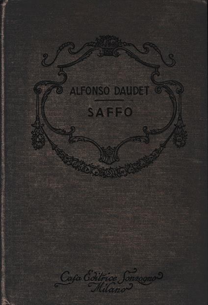 Saffo - Alphonse Daudet - copertina