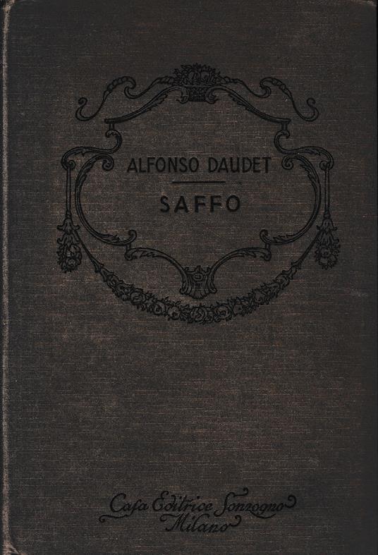 Saffo - Alphonse Daudet - copertina