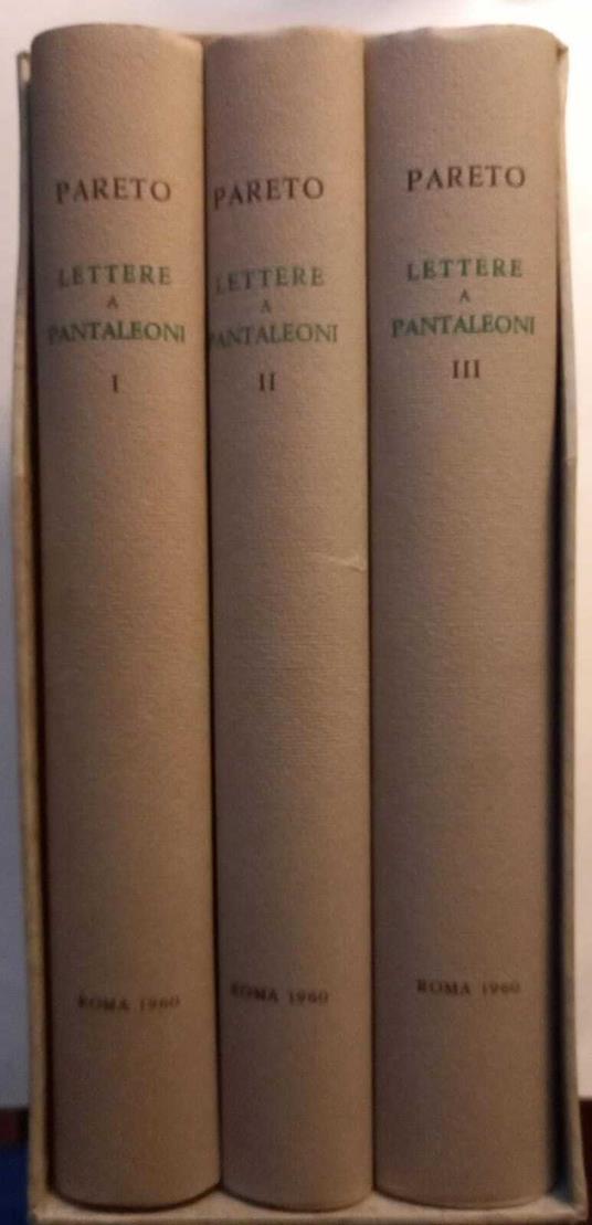 Lettere a Maffeo Pantaleoni - Vilfredo Pareto - copertina