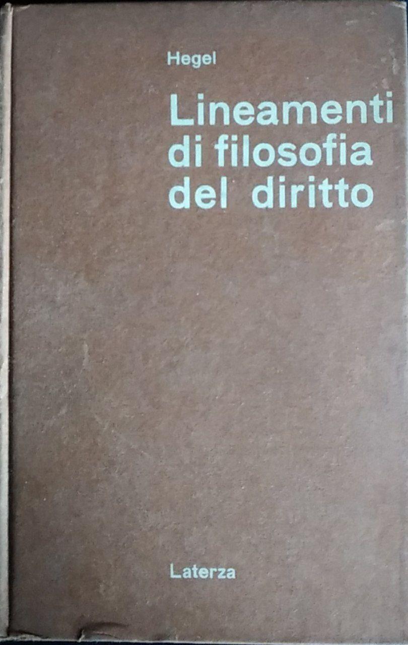 Lineamenti di filosofia del diritto