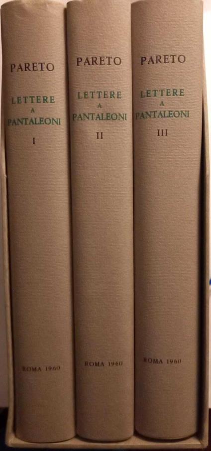 Lettere a Maffeo Pantaleoni - Vilfredo Pareto - copertina