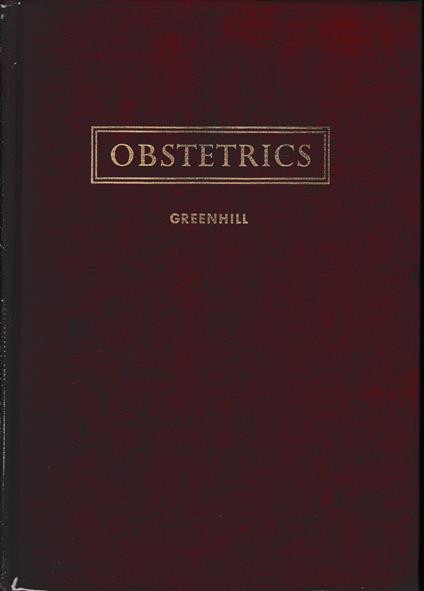 OBSTETRICS. Thirteenth Edition - J. P. Greenhill - copertina