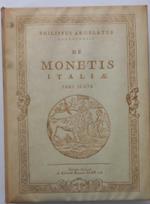 De Monetis Italiae pars sexta