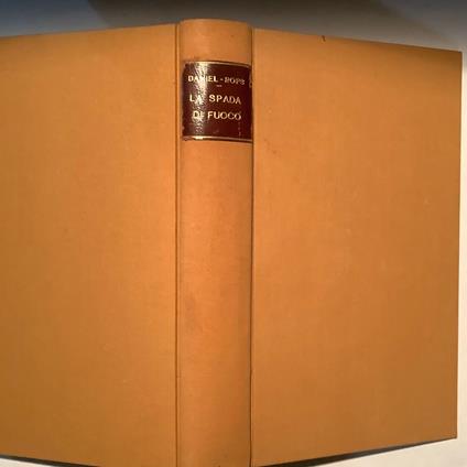 La spada di Fuoco - Henri Daniel Rops - copertina