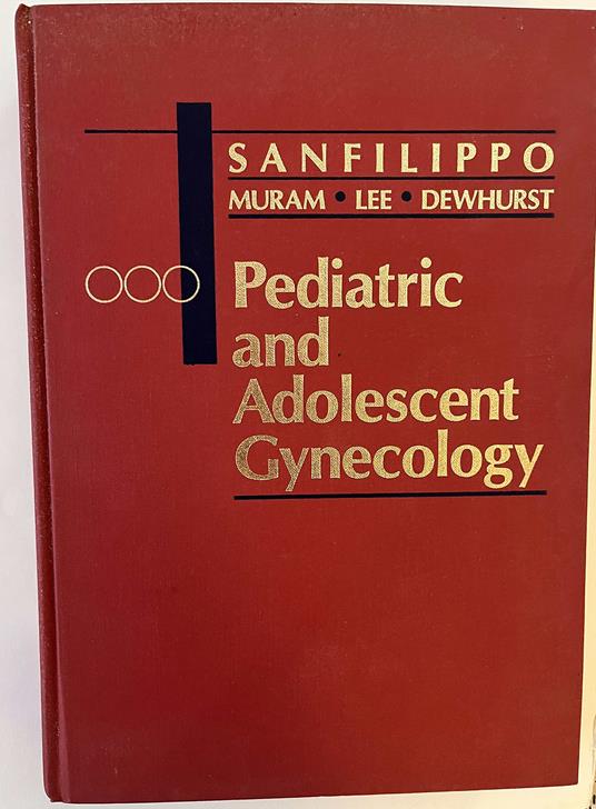 Pediatric and Adolescent Gynecology - copertina