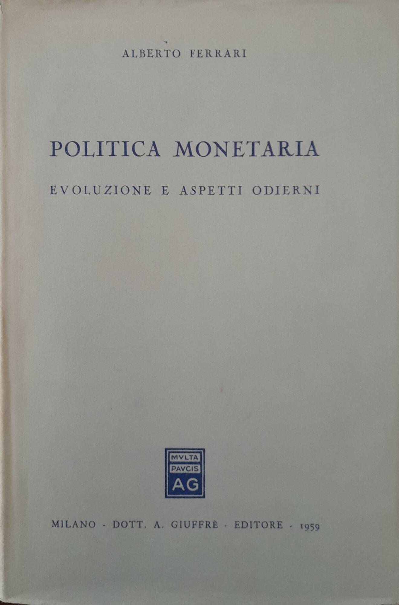 Politica monetaria