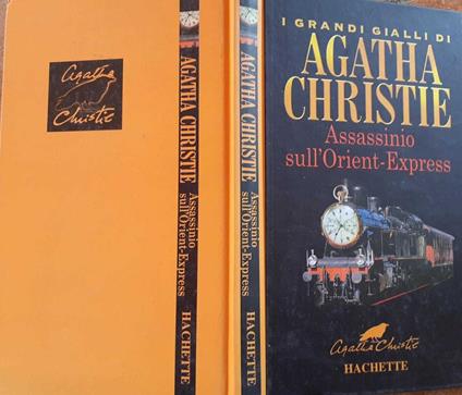 Assassino sull'Oriente-Express - Agatha Christie - copertina