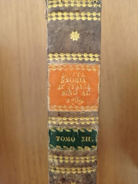 Storia d'Italia Vol. XII - Carlo Botta - copertina