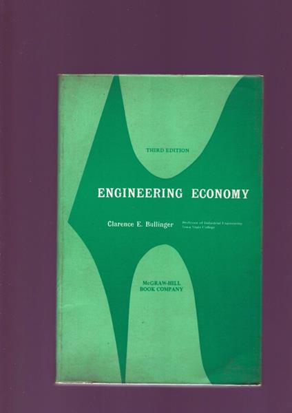 Engineering Economy - copertina