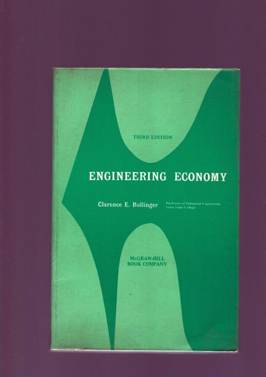Engineering Economy - copertina