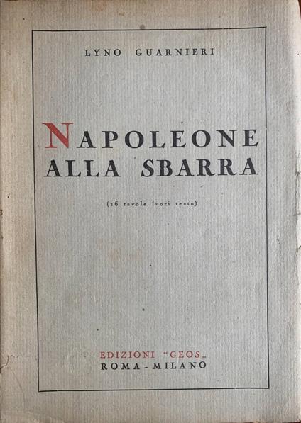 Napoleone alla sbarra - Lyno Guarnieri - copertina