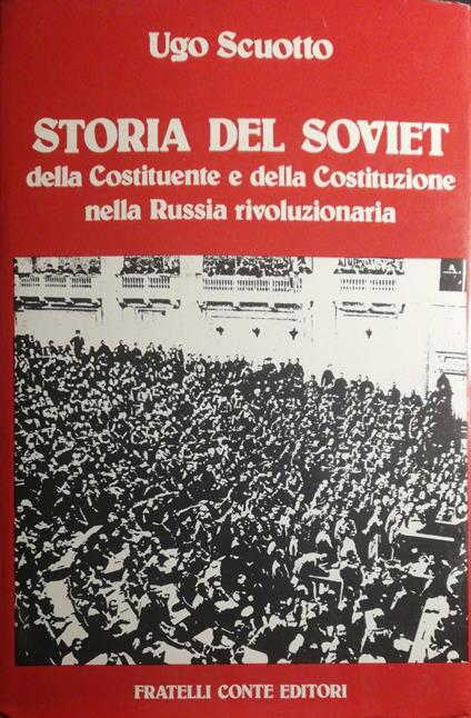 Storia del Soviet della costituente e della costituzione nella Russia rivoluzionaria - copertina