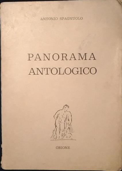Panorama antologico - Antonio Spagnuolo - copertina
