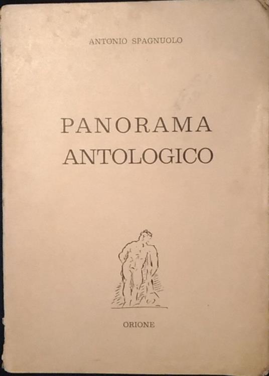 Panorama antologico - Antonio Spagnuolo - copertina