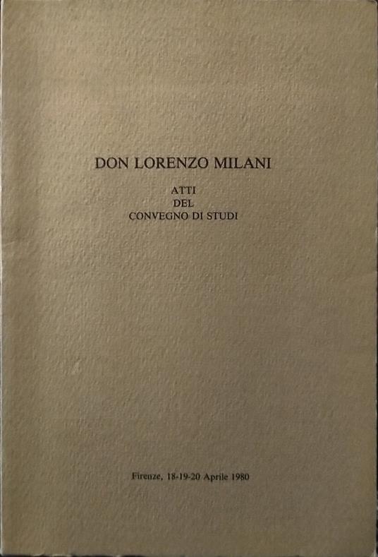 Atti del convegno di studi - copertina