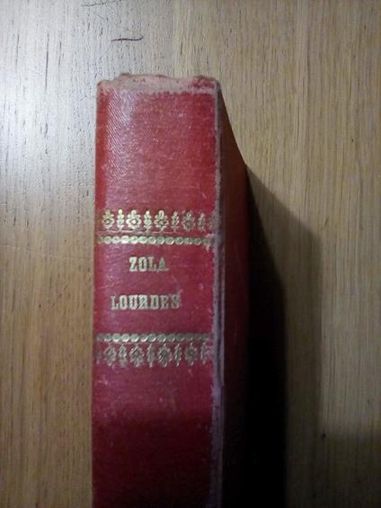 les trois villes Lourdes - Émile Zola - copertina