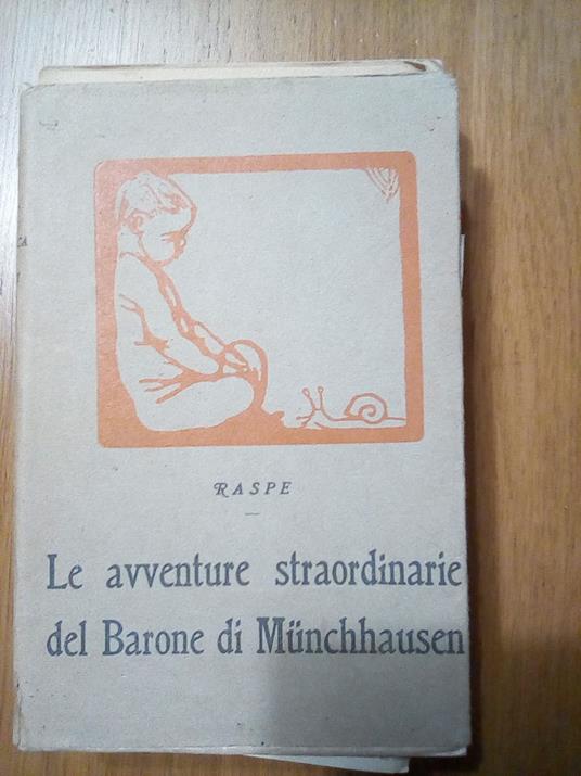 Le avventure straordinarie del Barone di Munchhausen - Rudolf Raspe - copertina